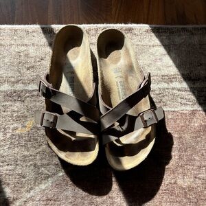 Birkenstock Brown Mocha Yao Sandal size 42 (10-11)